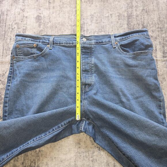 Levis Wedgie Straight Jeans Womens 24 High Rise Button Fly Denim Vintage Style - Picture 6 of 15